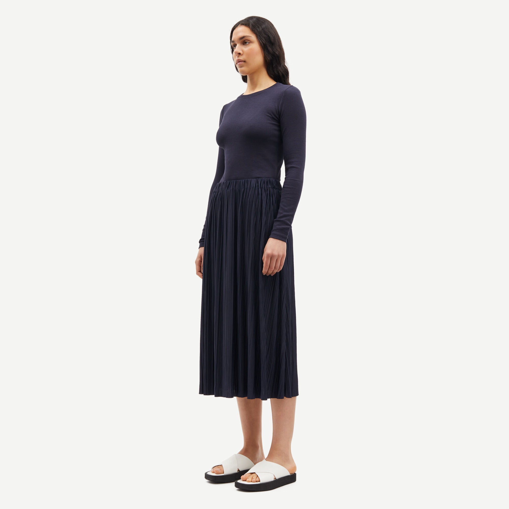 Alexa Long Sleeve Top - Night Sky