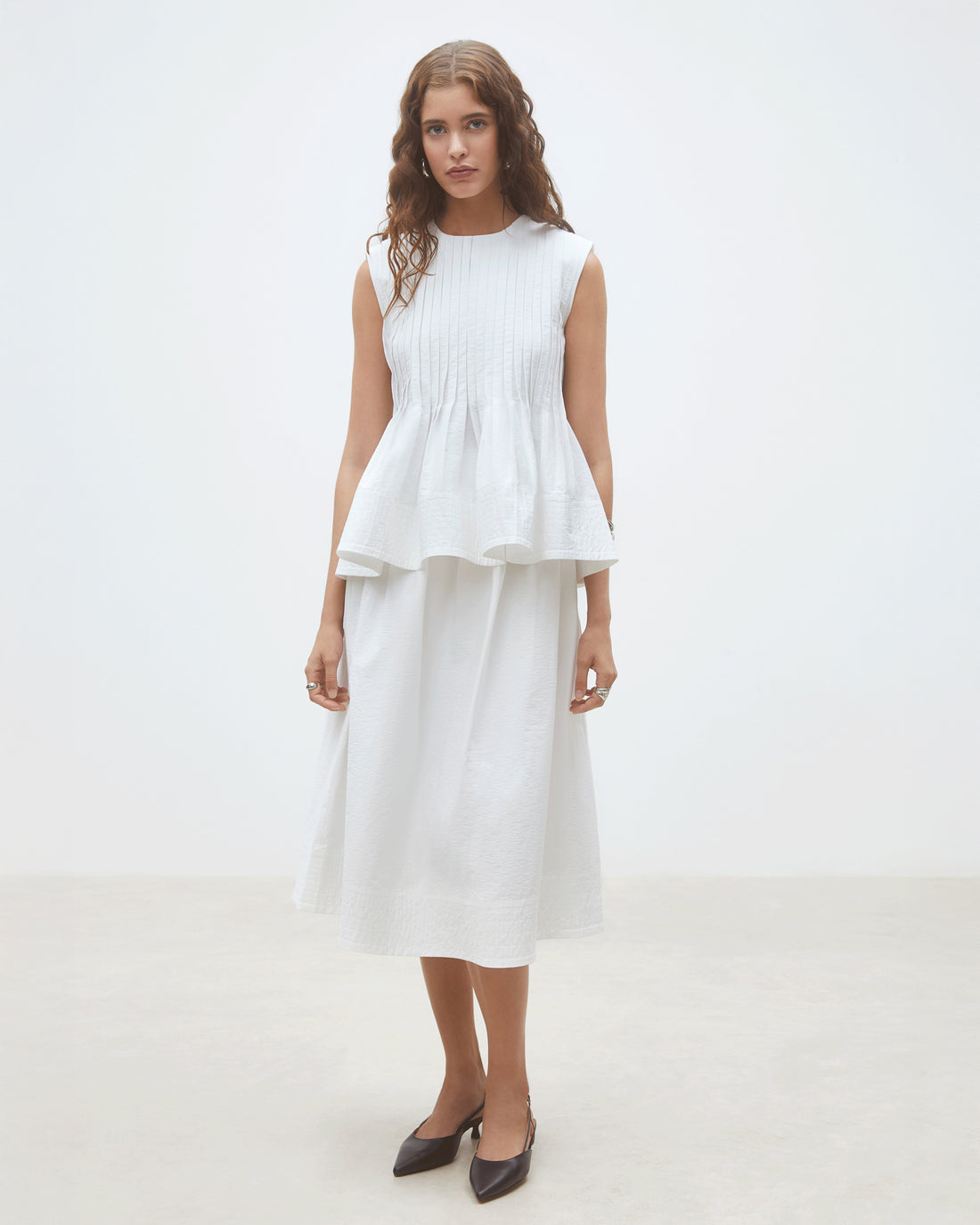 Faye Skirt - Blanc Casse