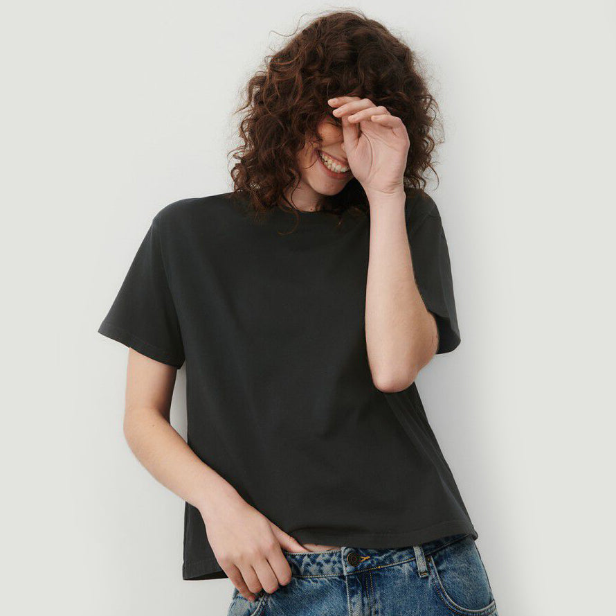 Fizvalley Boxy T-Shirt - Carbone Vintage