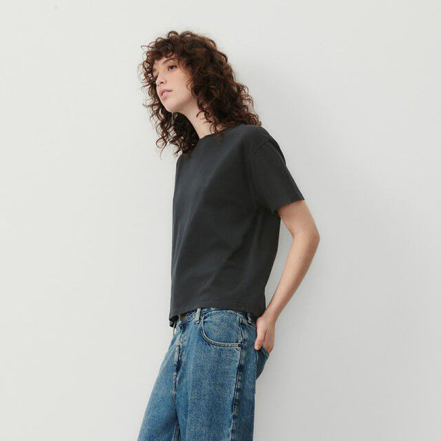 Fizvalley Boxy T-Shirt - Carbone Vintage