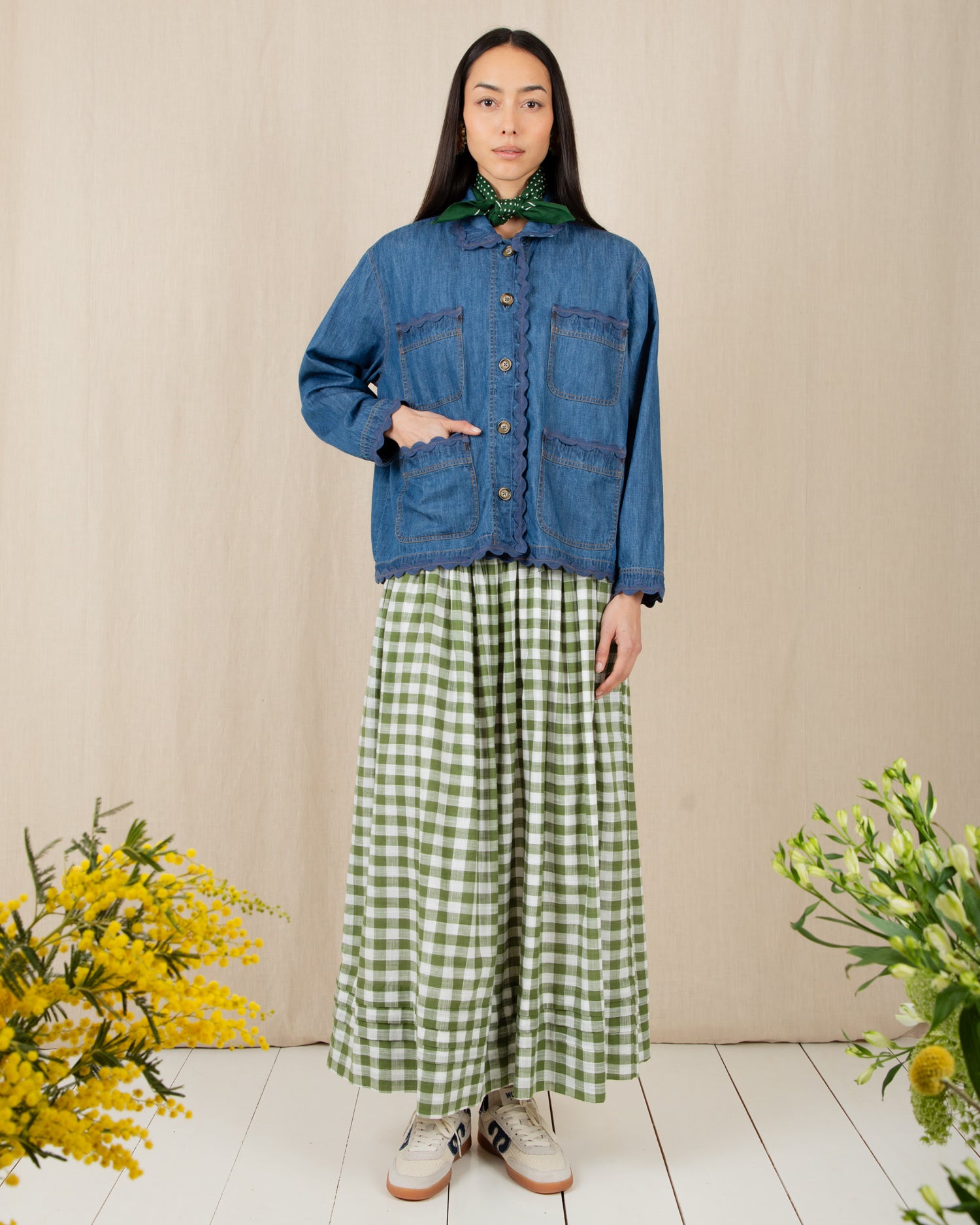 Florence Jacket - Denim Dark Wash