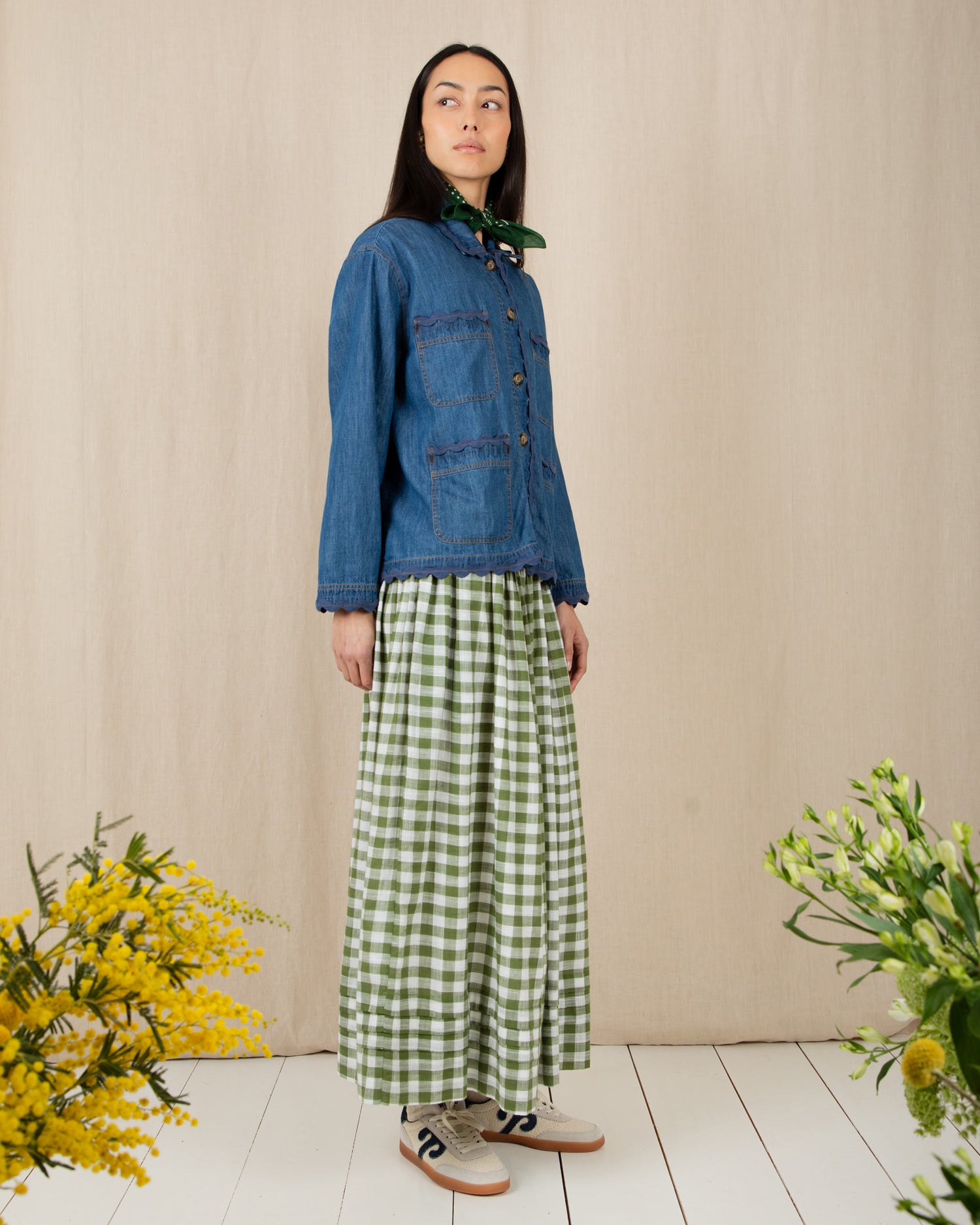 Florence Jacket - Denim Dark Wash