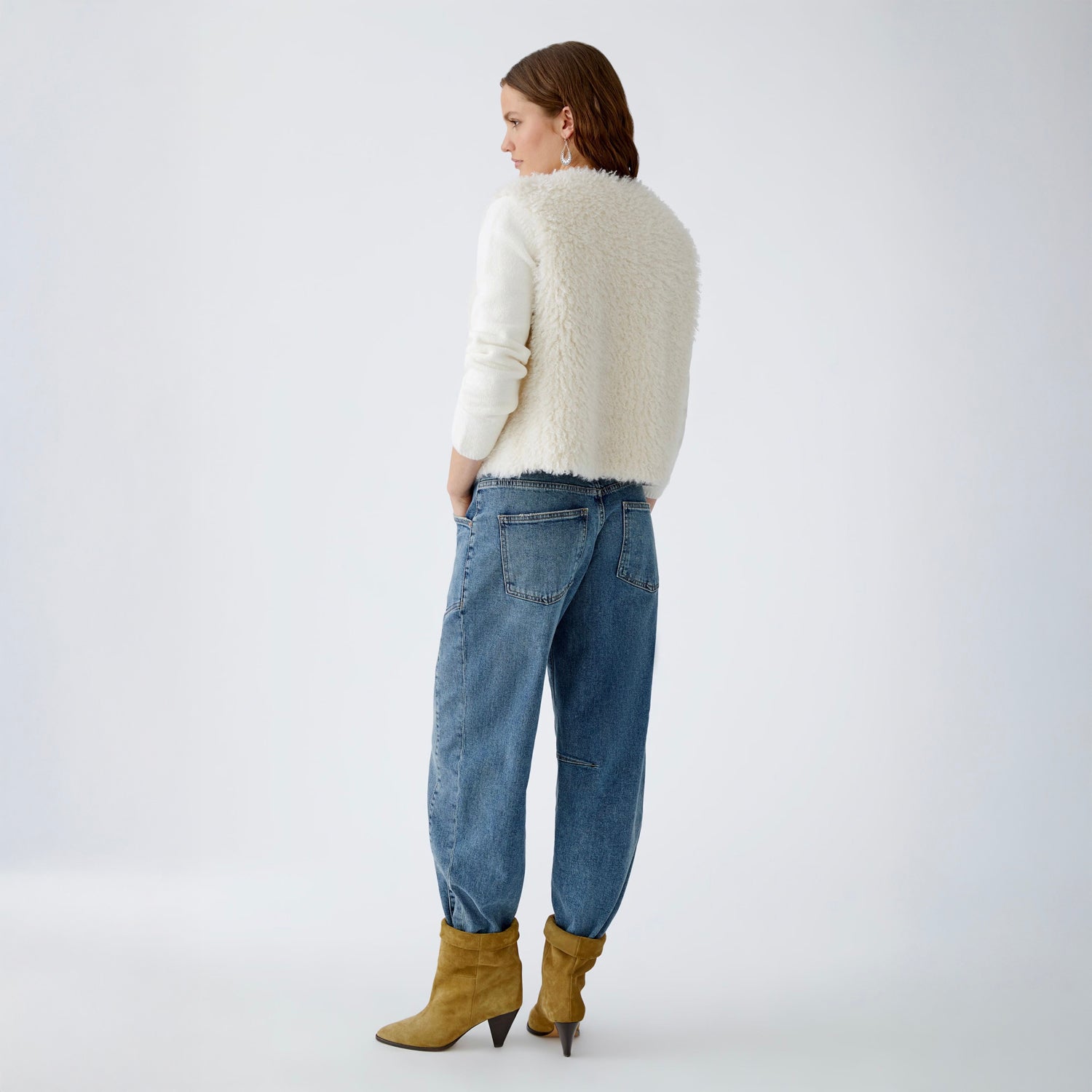 Fluffy Gilet - Off White