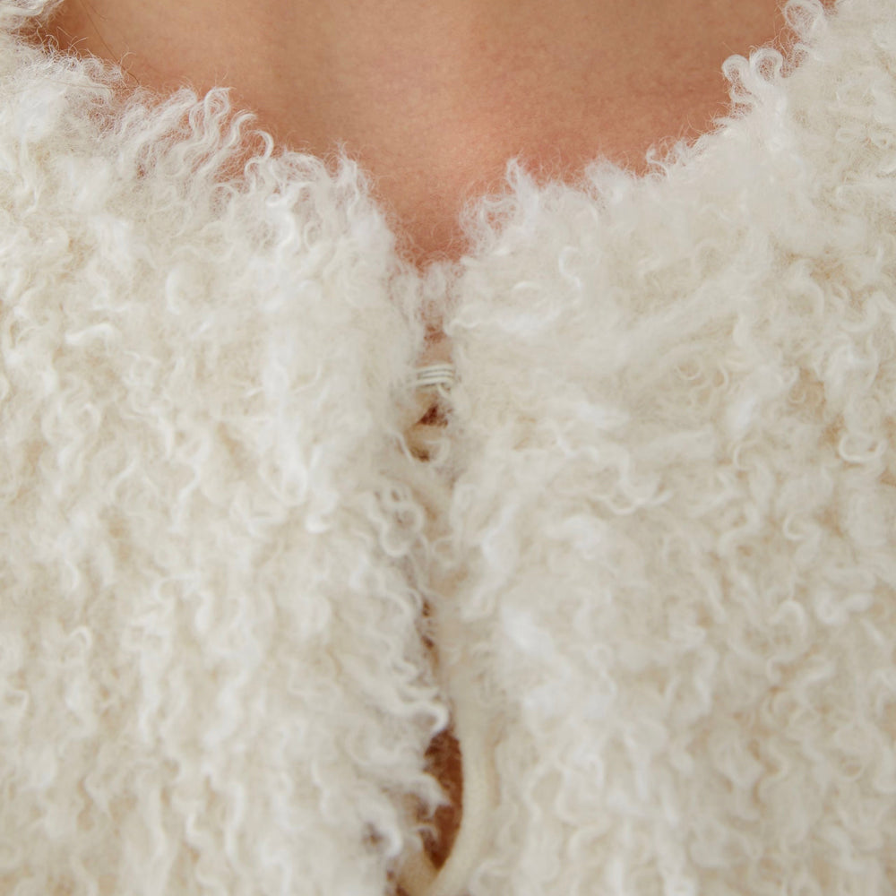 Fluffy Gilet - Off White
