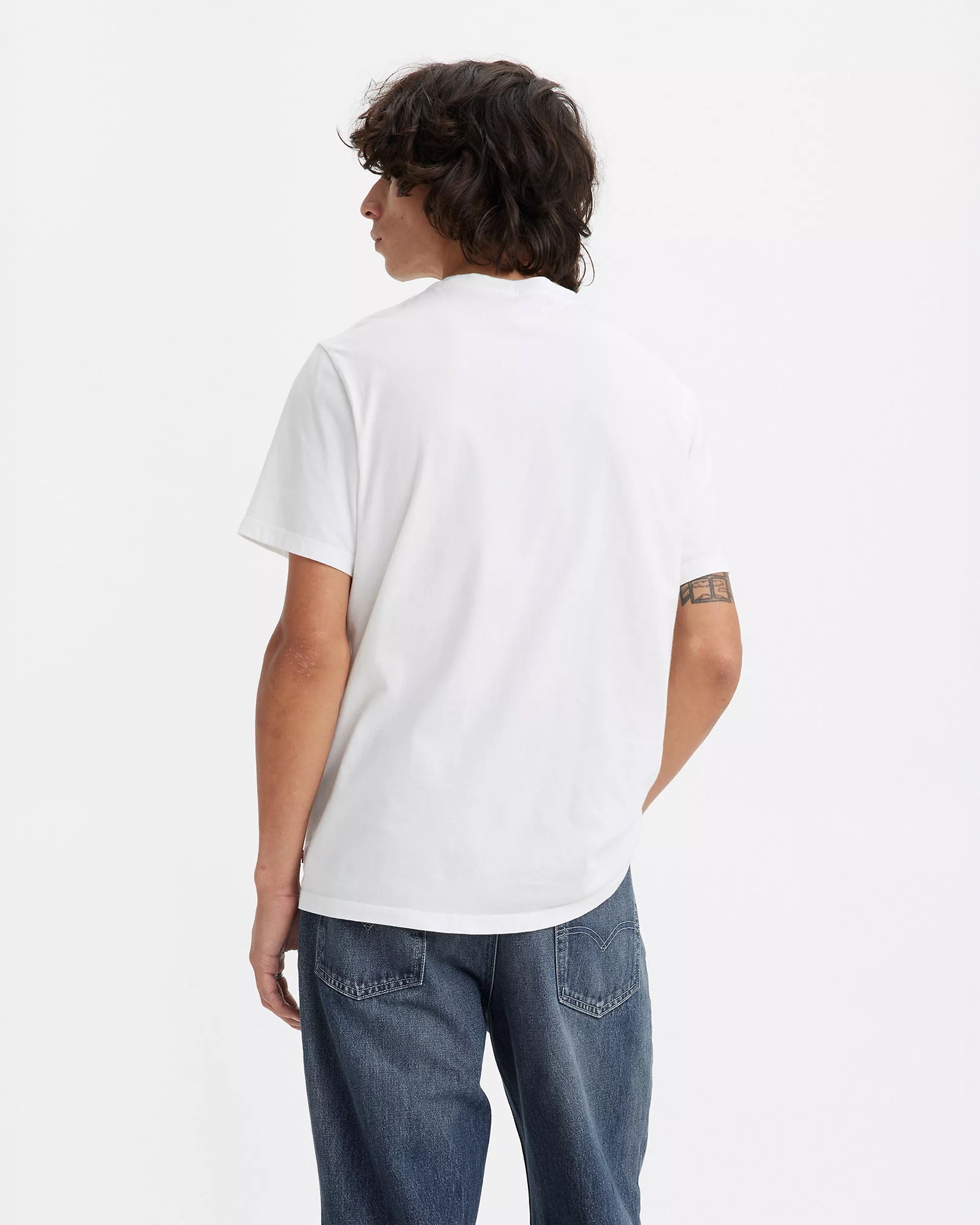 Graphic Crewneck Tee - Colour Bw White +