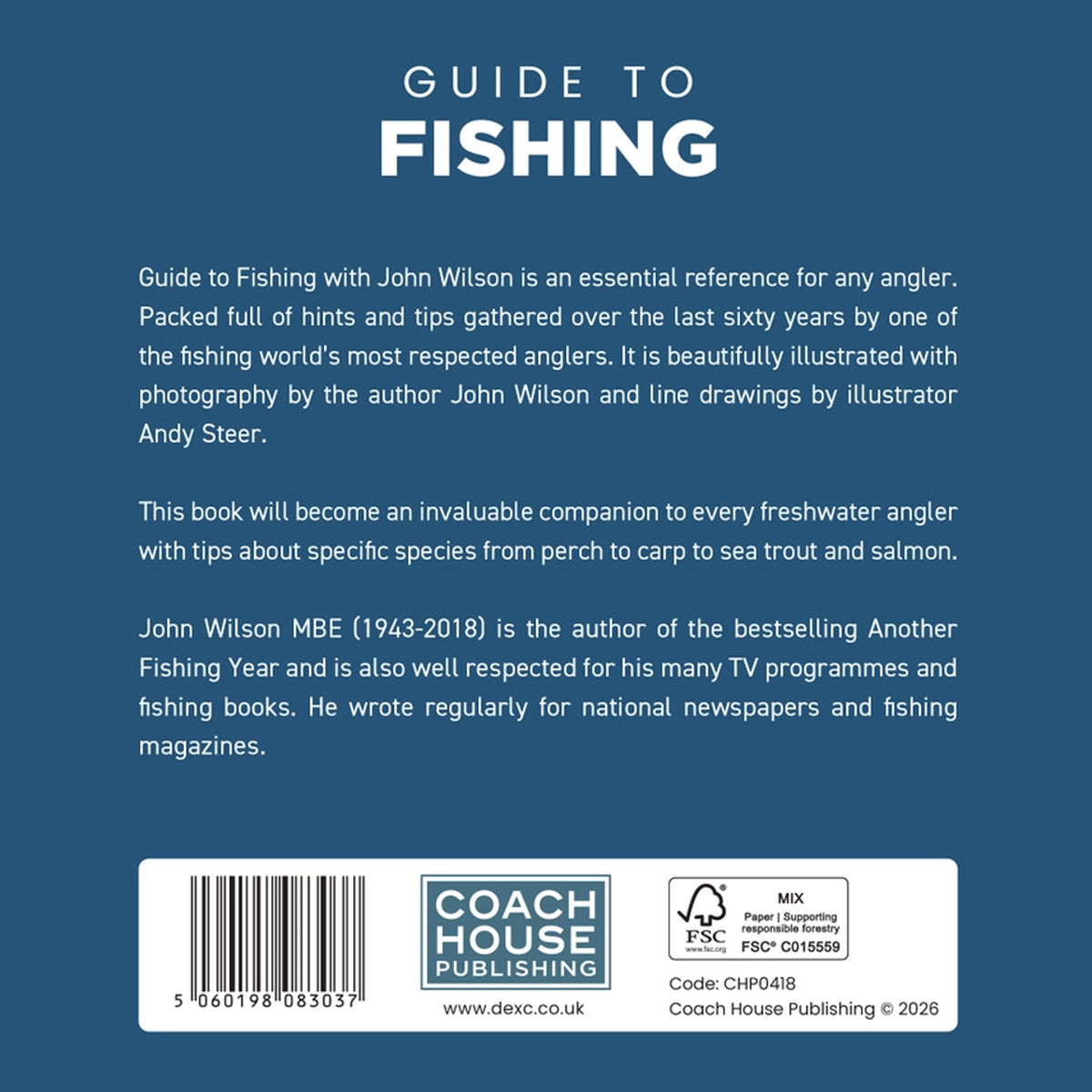 Guide To Fishing - Hardback Book