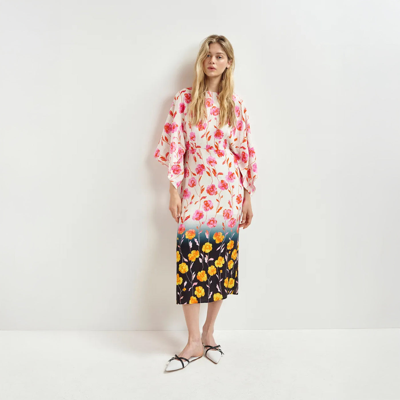 Hermione Midi Length Dress - Fairy Tale