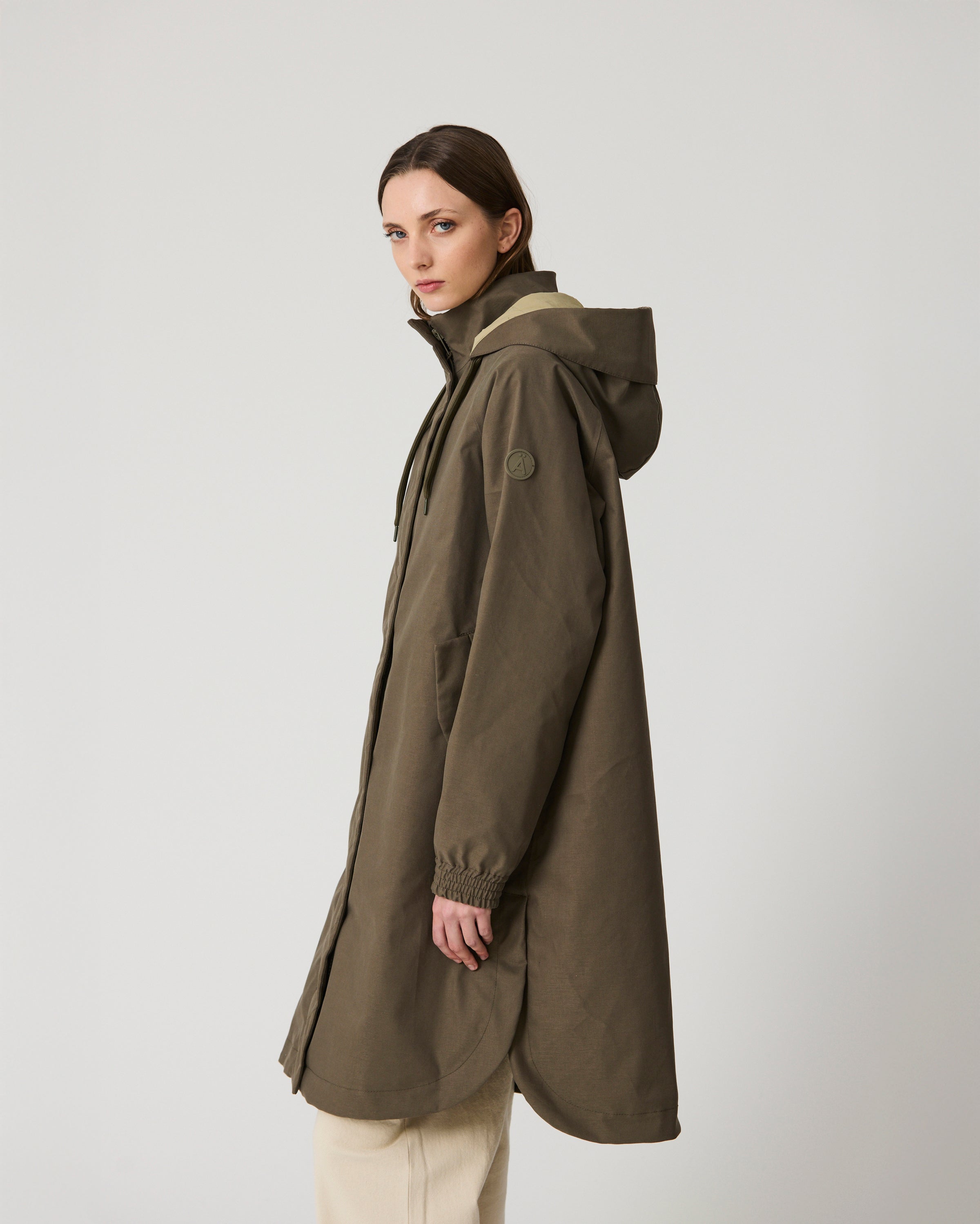 Hielo Cotton Raincoat - Sea Turtle