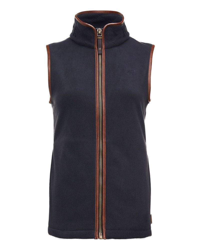 Country Fleece Gilet - Ink Navy