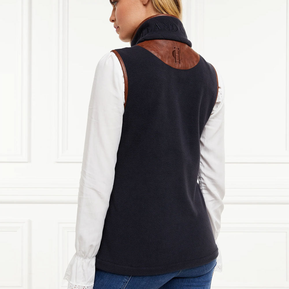 Country Fleece Gilet - Ink Navy