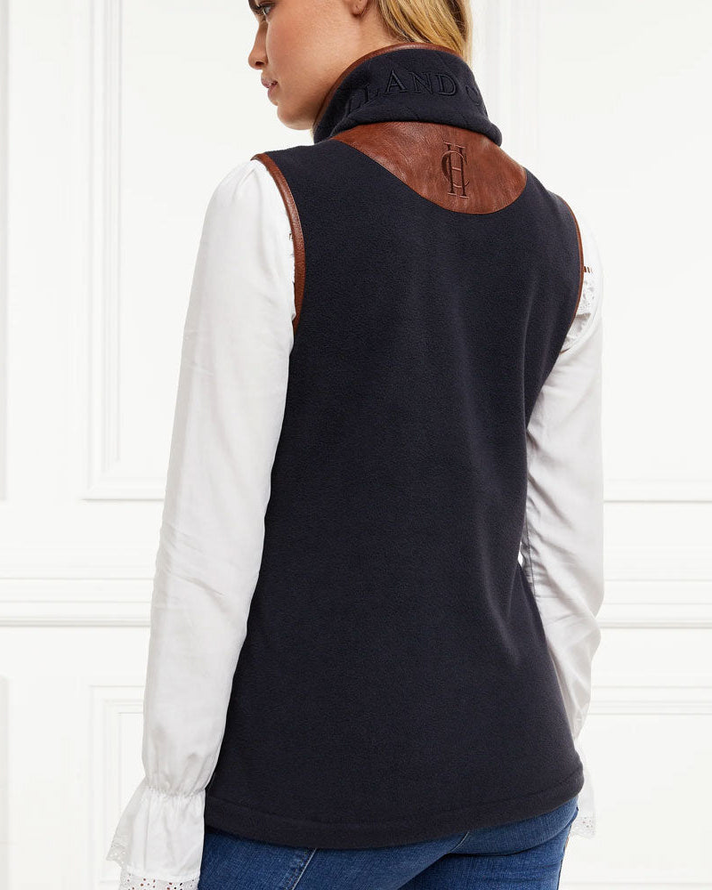 Country Fleece Gilet - Ink Navy