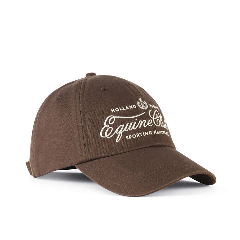 Equine Club Cap - Chocolate