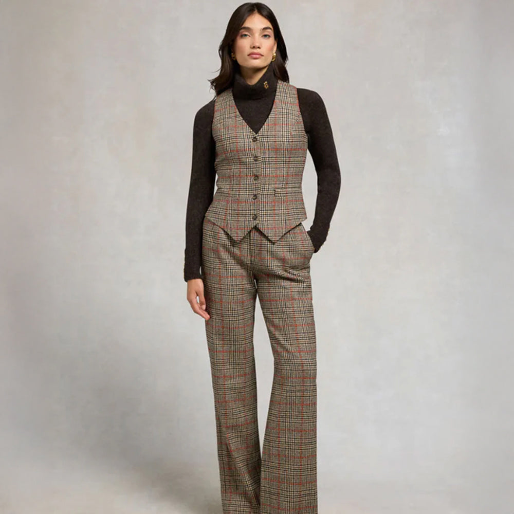 Hampton Waistcoat - Orange Windsor