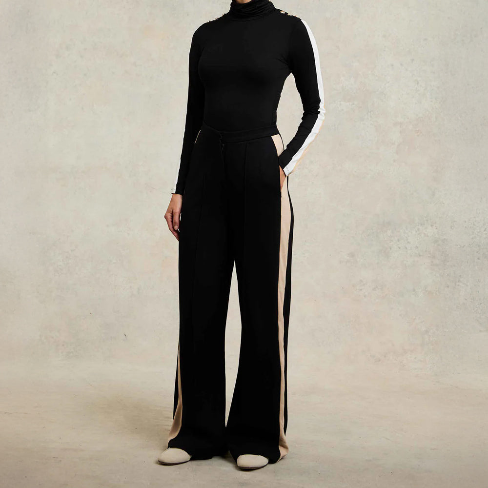 Wide Leg Pant - Black