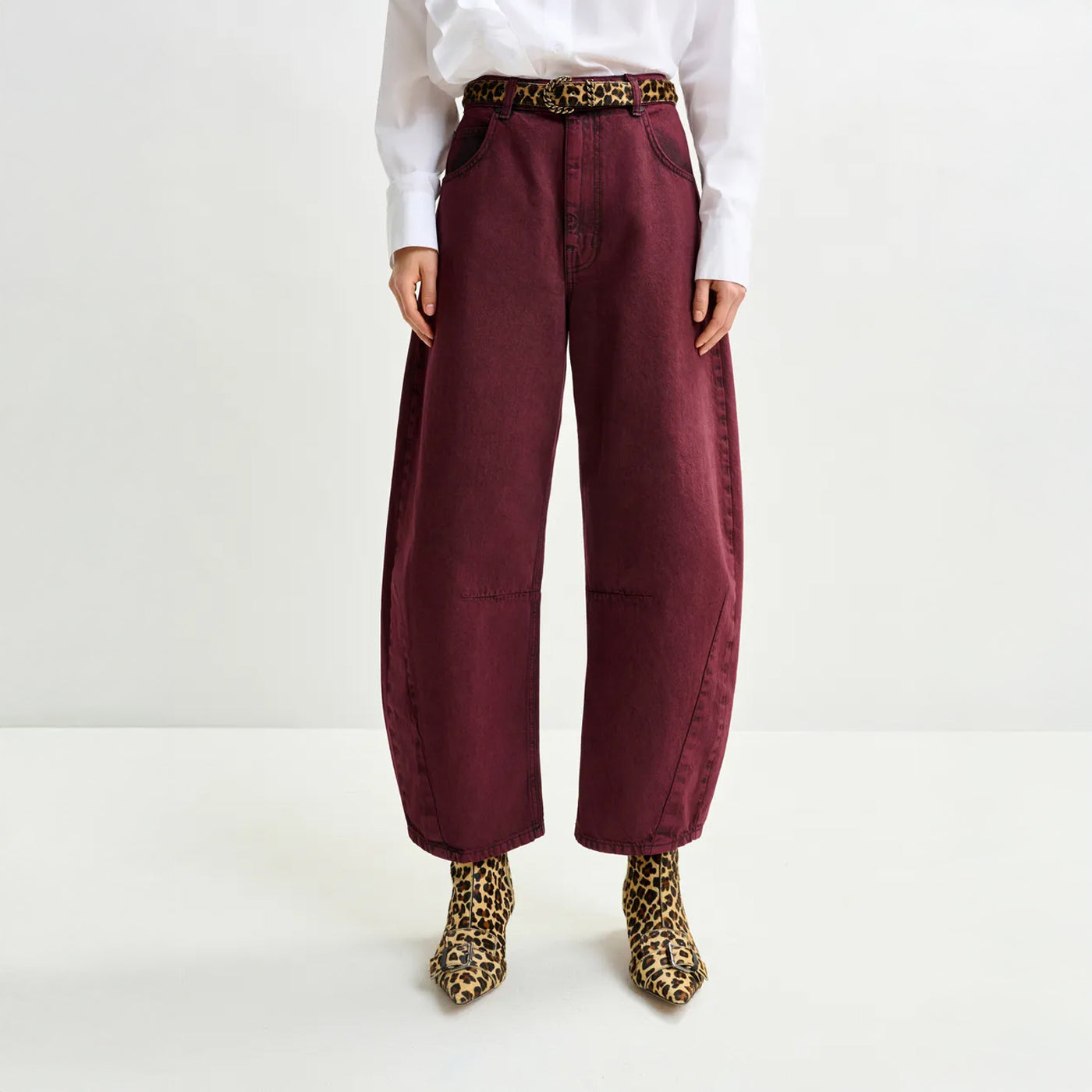 Impressive Overdye Jeans - Margot Mauve