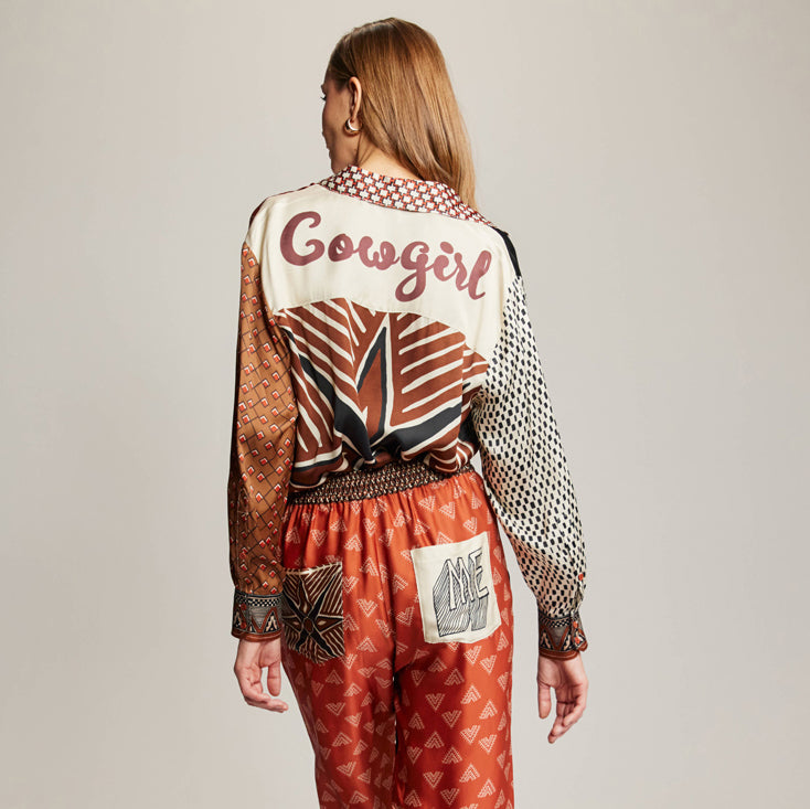 Isabel Printed Shirt - Rodeo