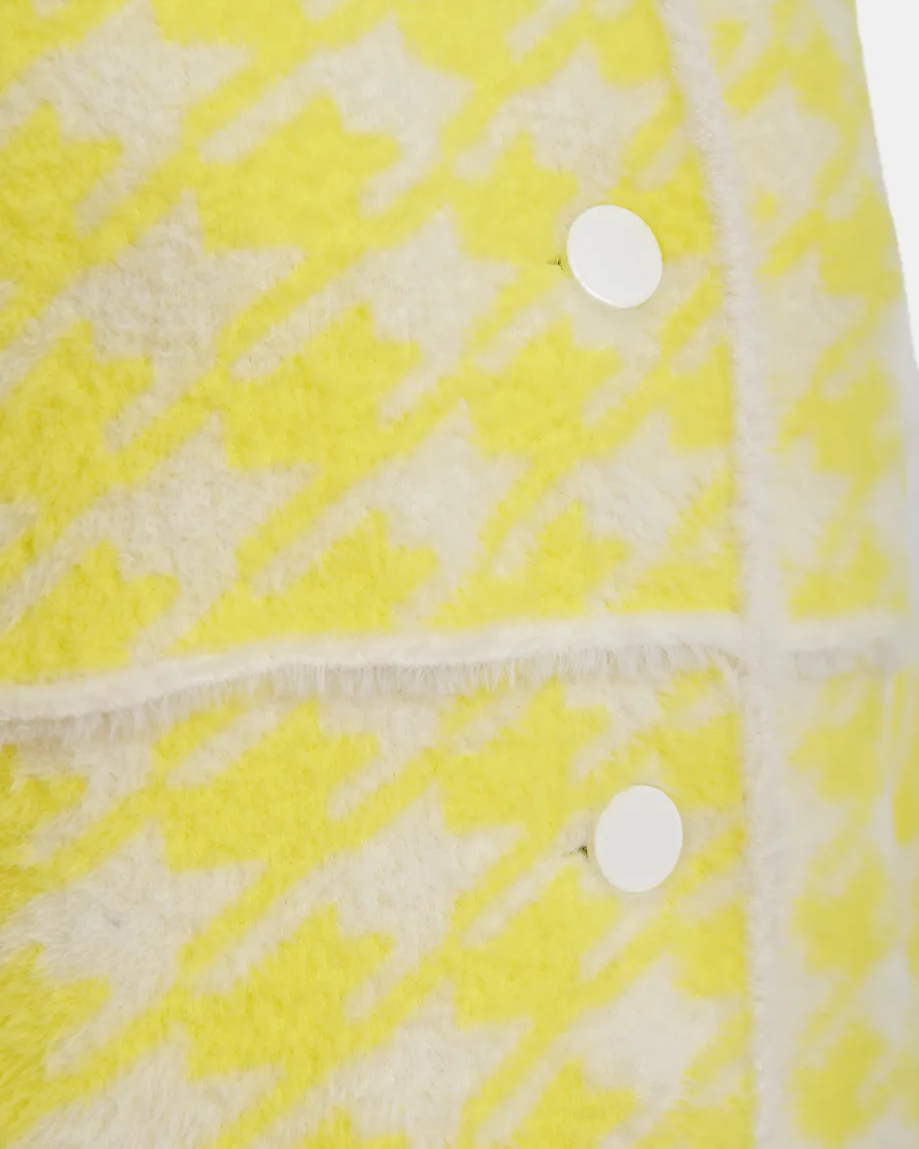 Joking Knit Jacket - Lemon Squeeze