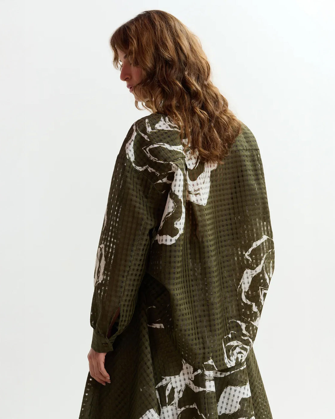Jorange Oversized Shirt - Olive Martini
