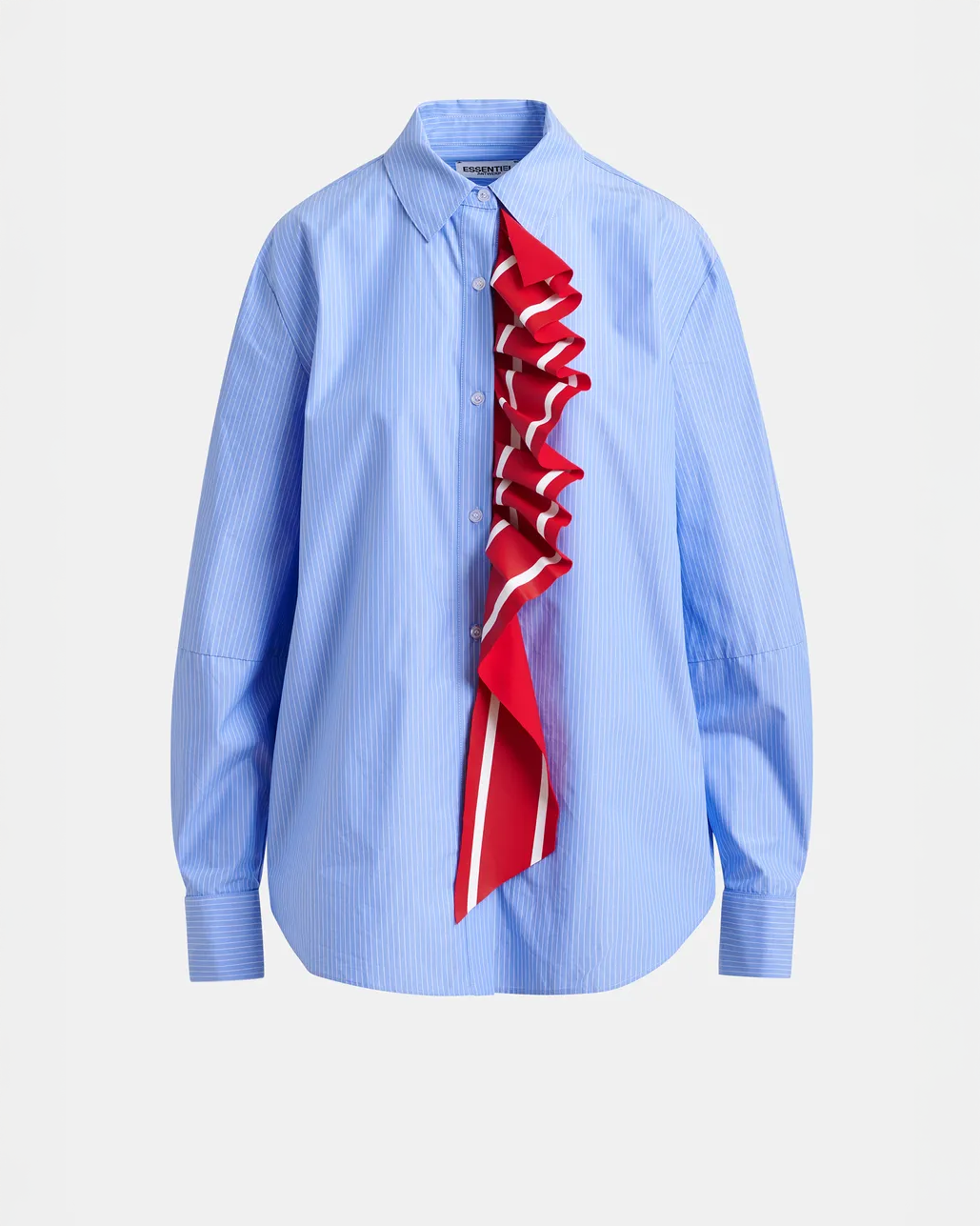 Juf Ribbon Detail Shirt - Basil Smash