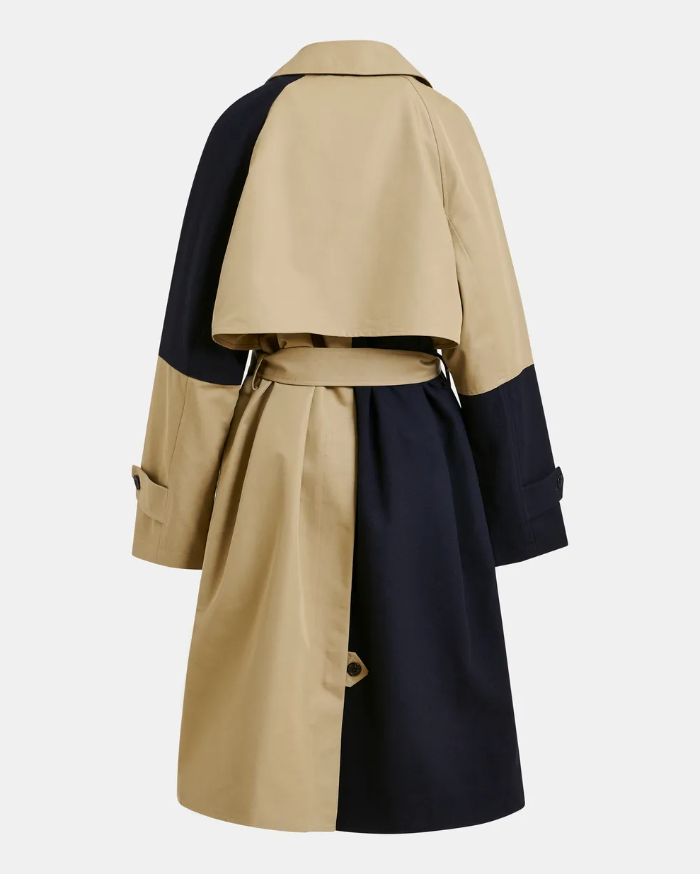 Just Patchwork Trenchcoat - Gingerbread