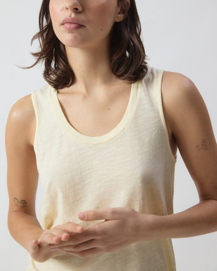 Jacksonville Sleeveless Top - Vanille Vintage