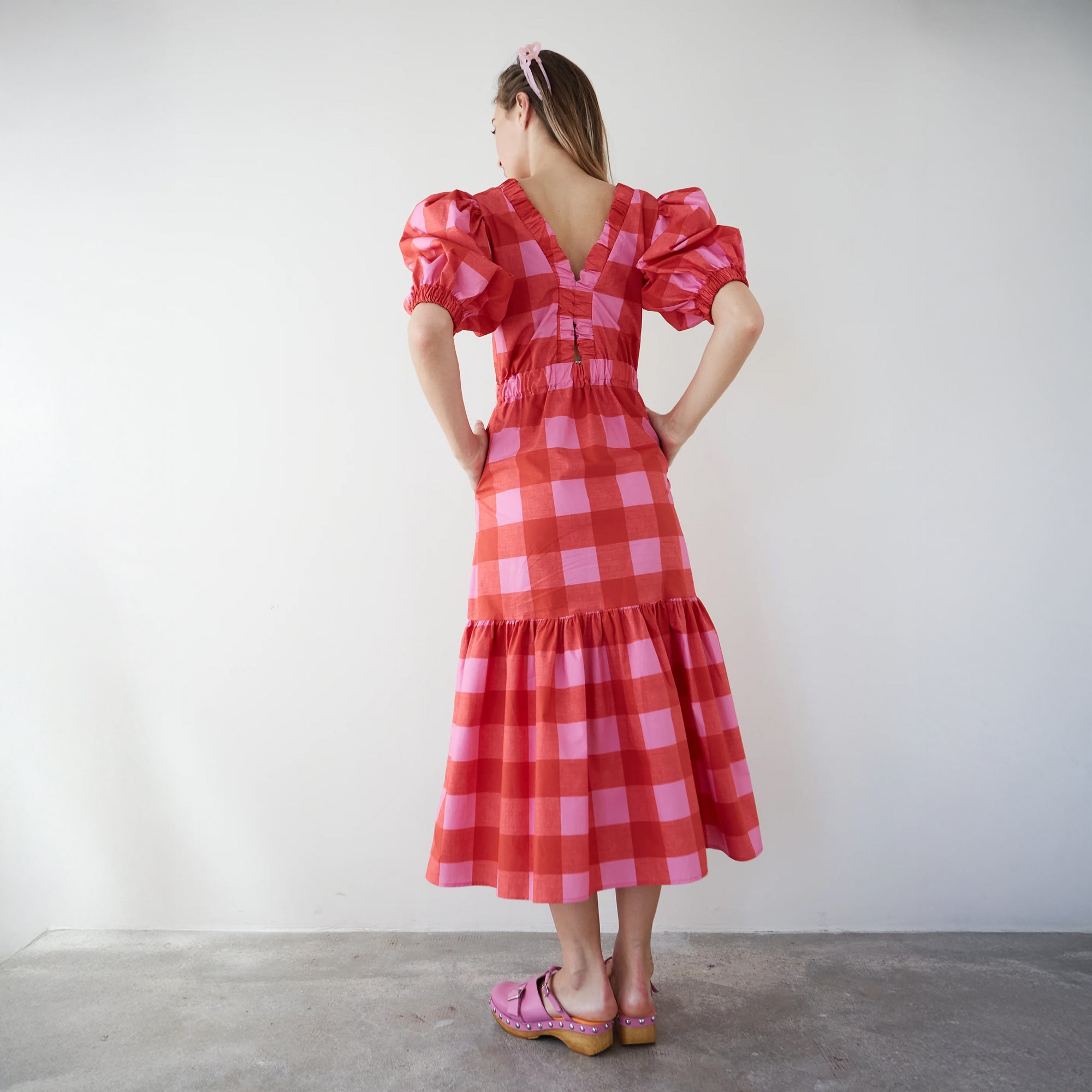 Joy Dress - Red Check