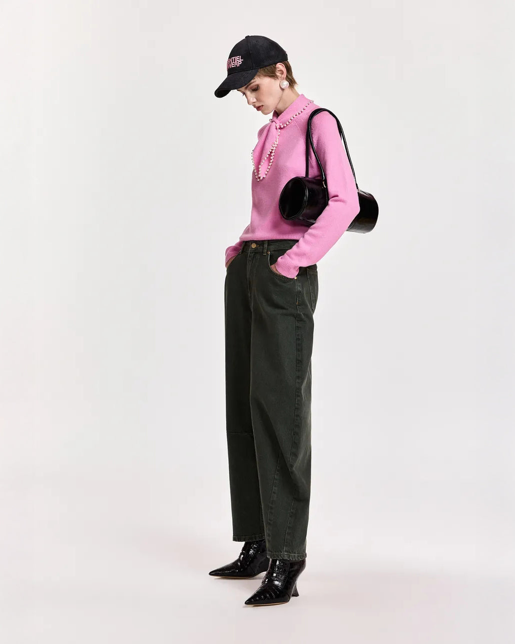Kasa Pullover With Beads - Millenial Pink