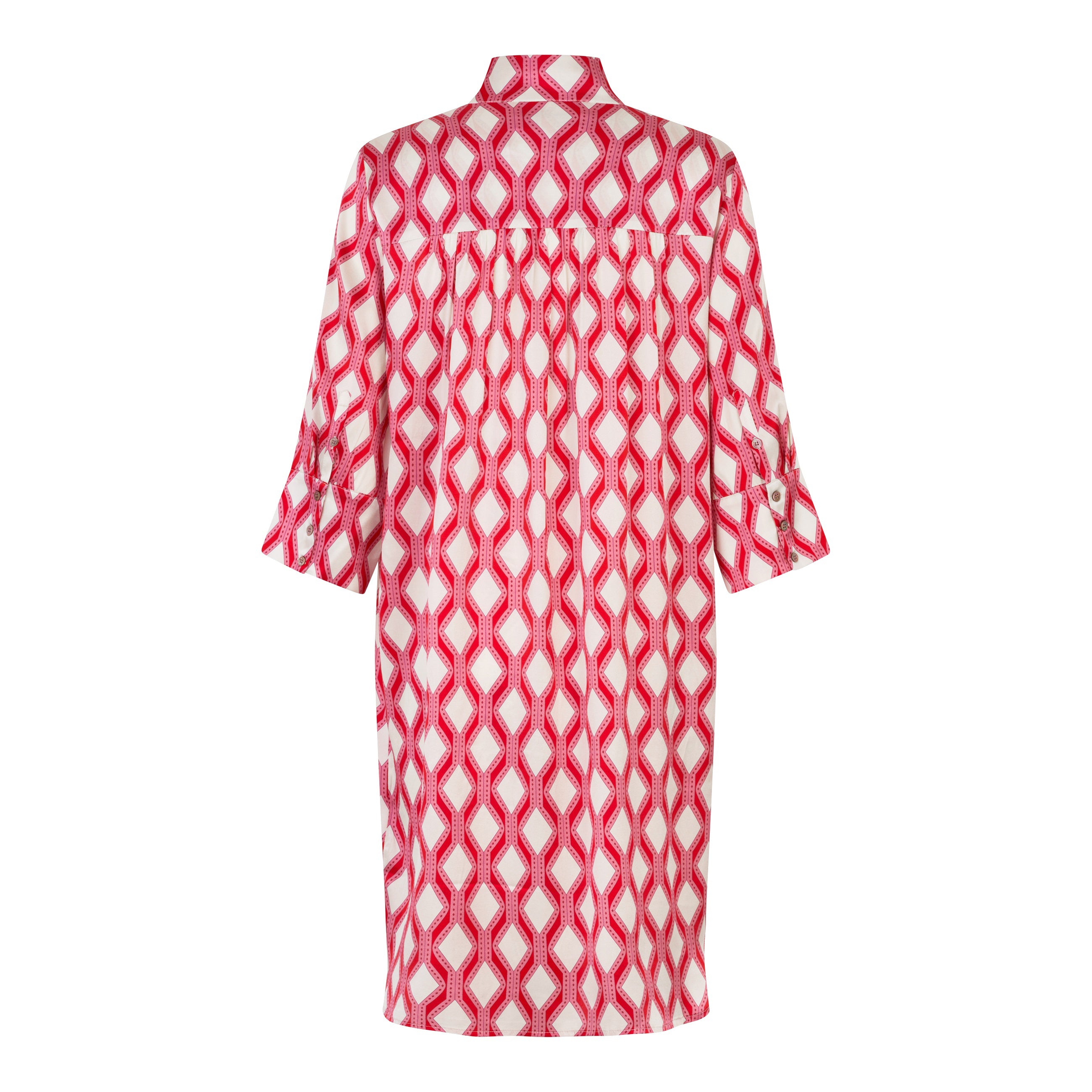 Kamilles Shirt Dress - Brillante Pink