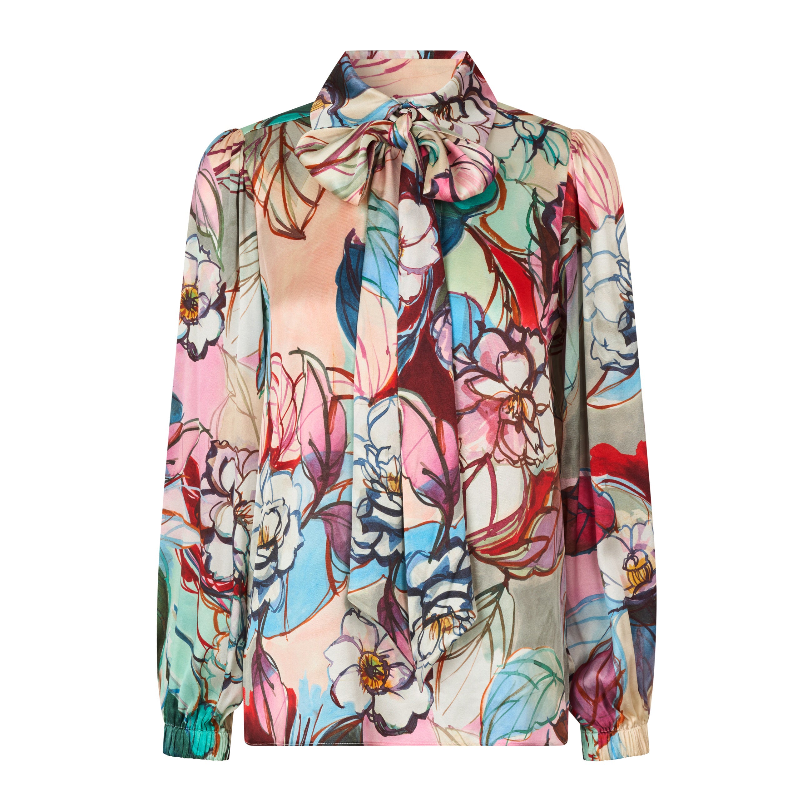 Kikki Blouse With Bow - Bloomsbury