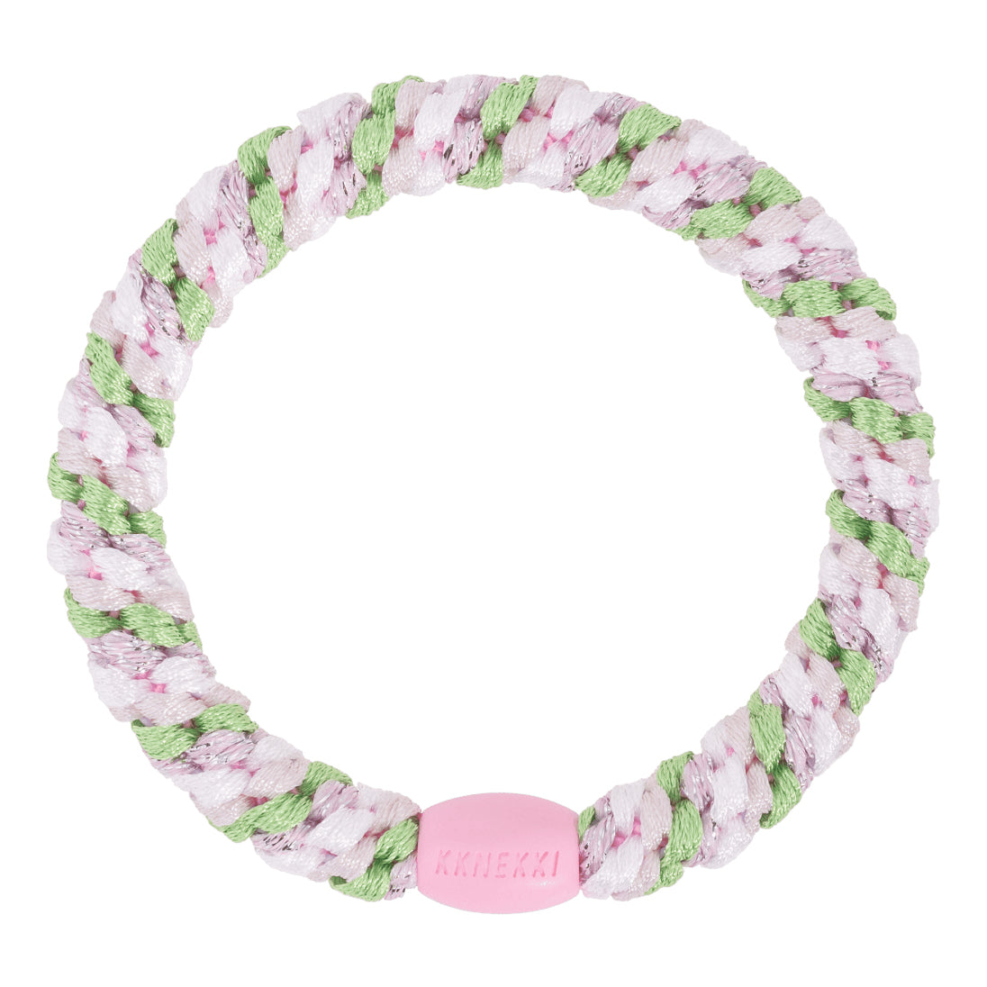 Kknekki Band - Mix Grass Green Pink Glitter