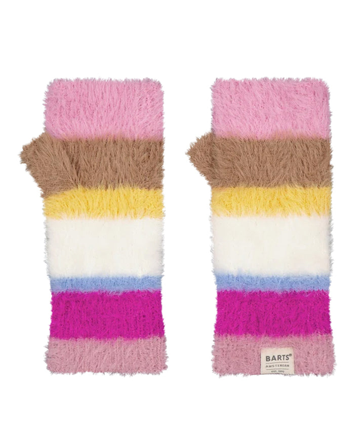 Kumana Fingerless Gloves - Pink