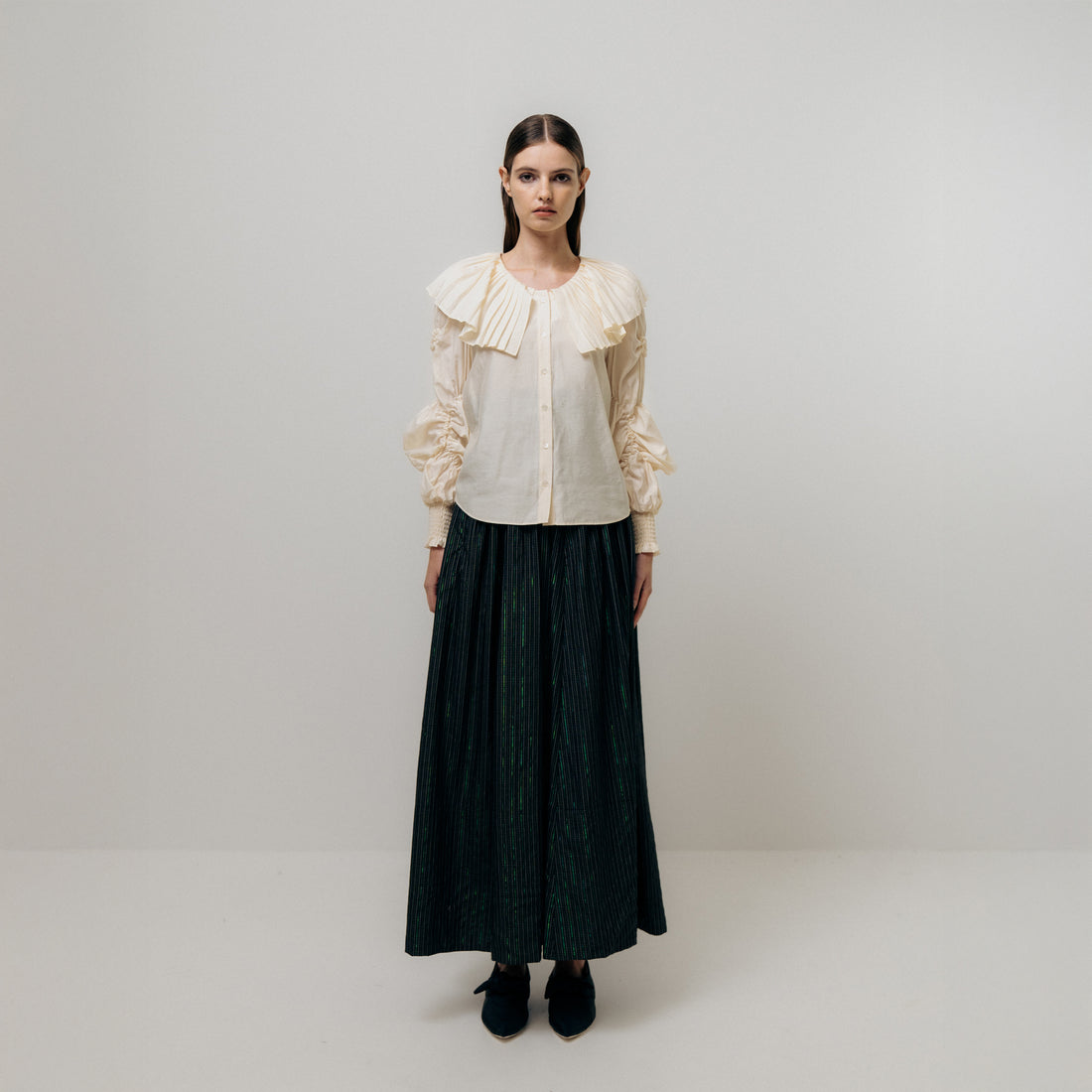 Lapel Blouse - Butter