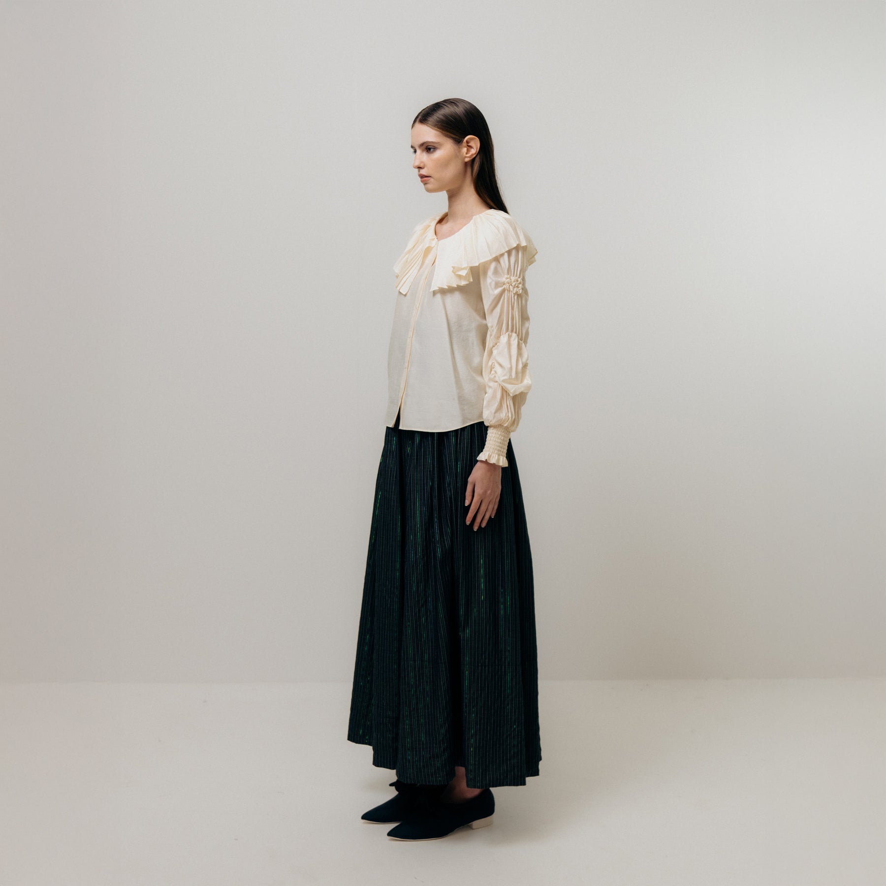 Lapel Blouse - Butter