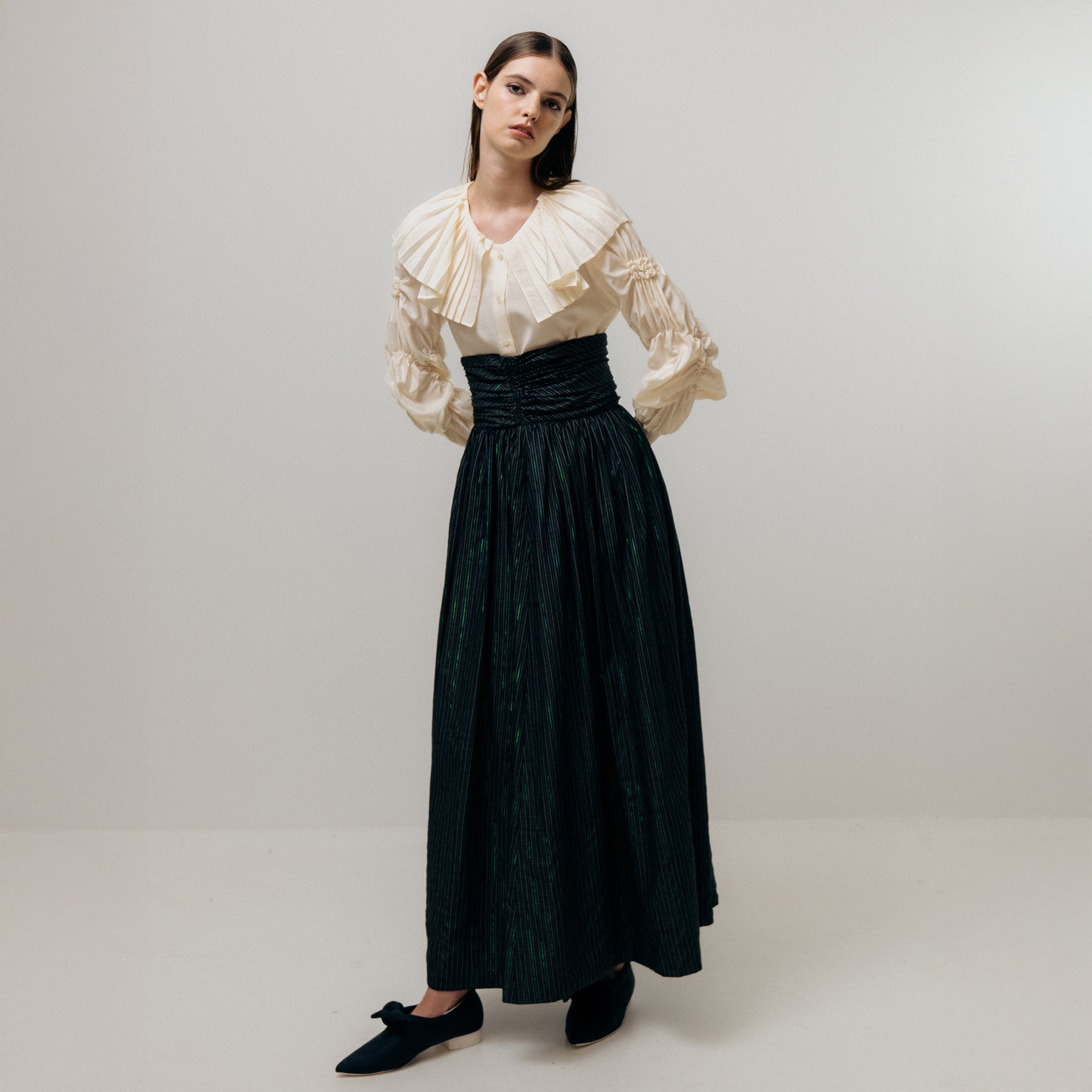 Lapel Blouse - Butter