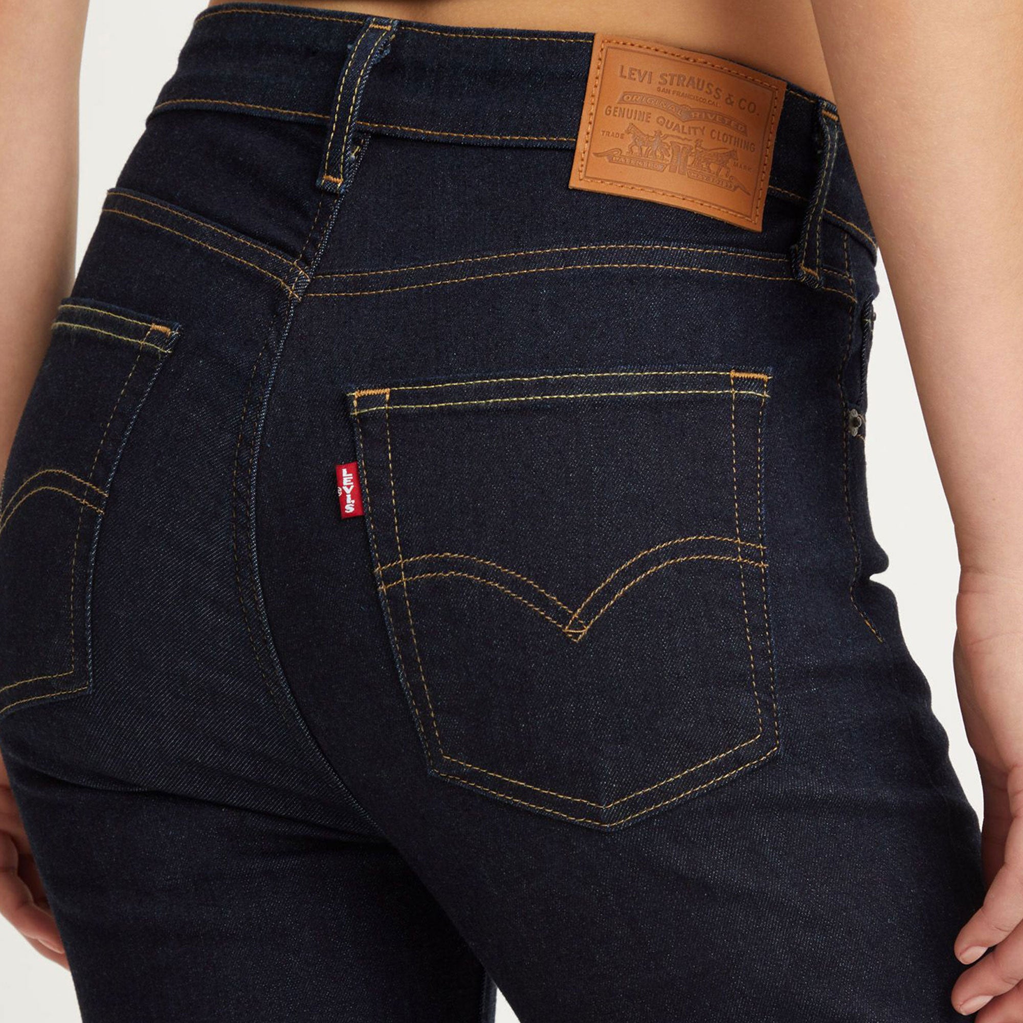 721 High Rise Skinny - Blue Wave Rinse