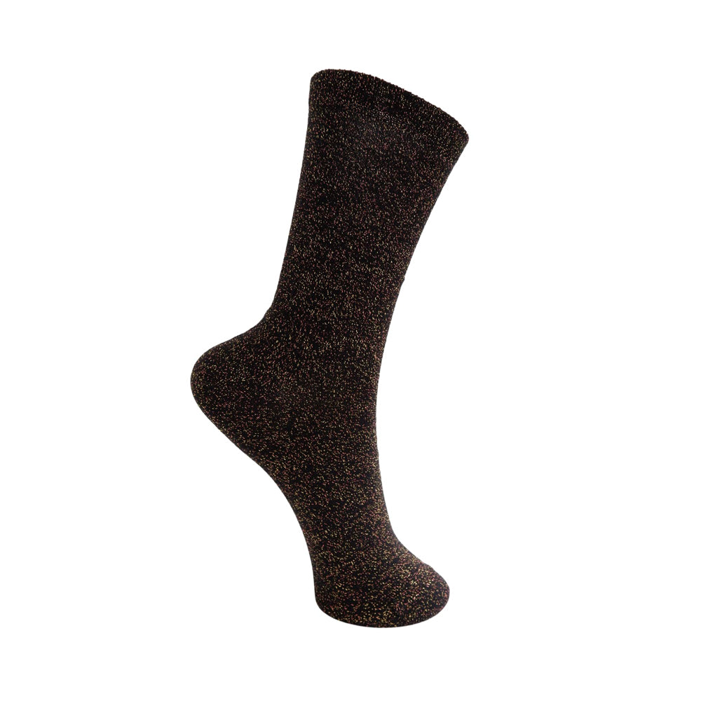 Lurex Sock - Black Unicorn