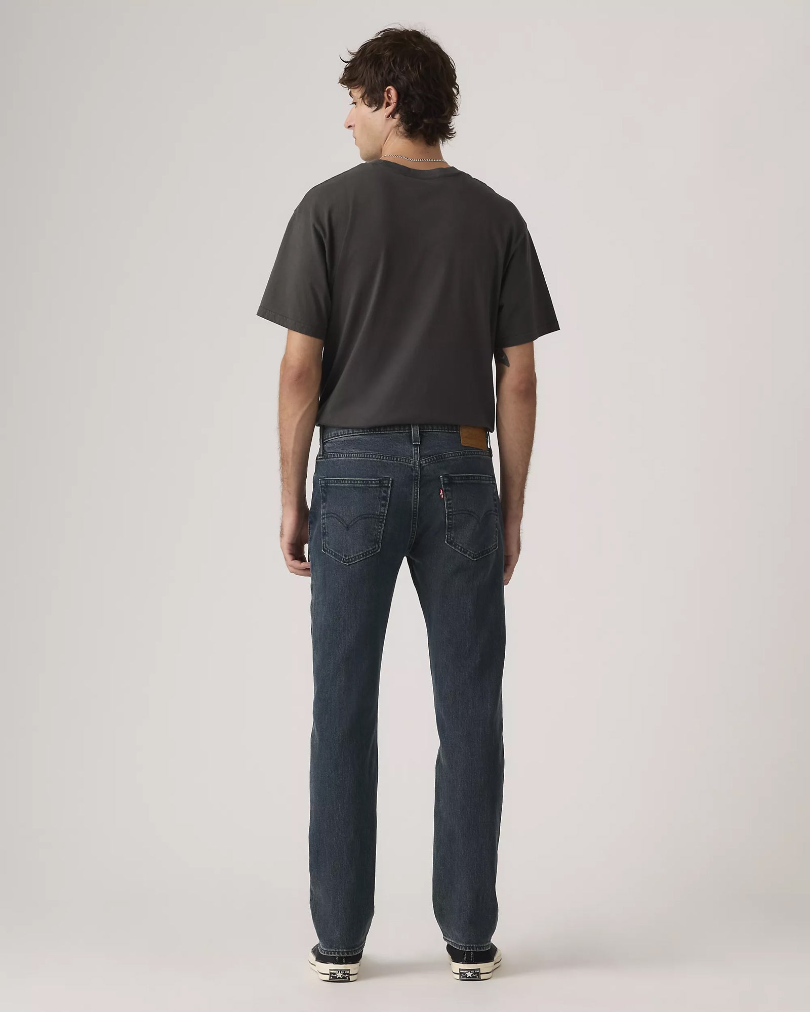 502 Taper Trousers - Blue Aria