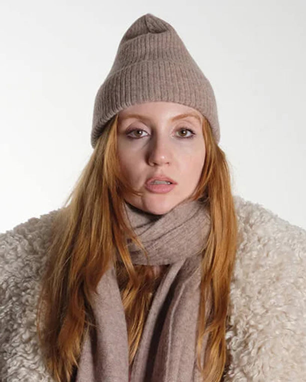 Nuriette Hat - Taupe Gray