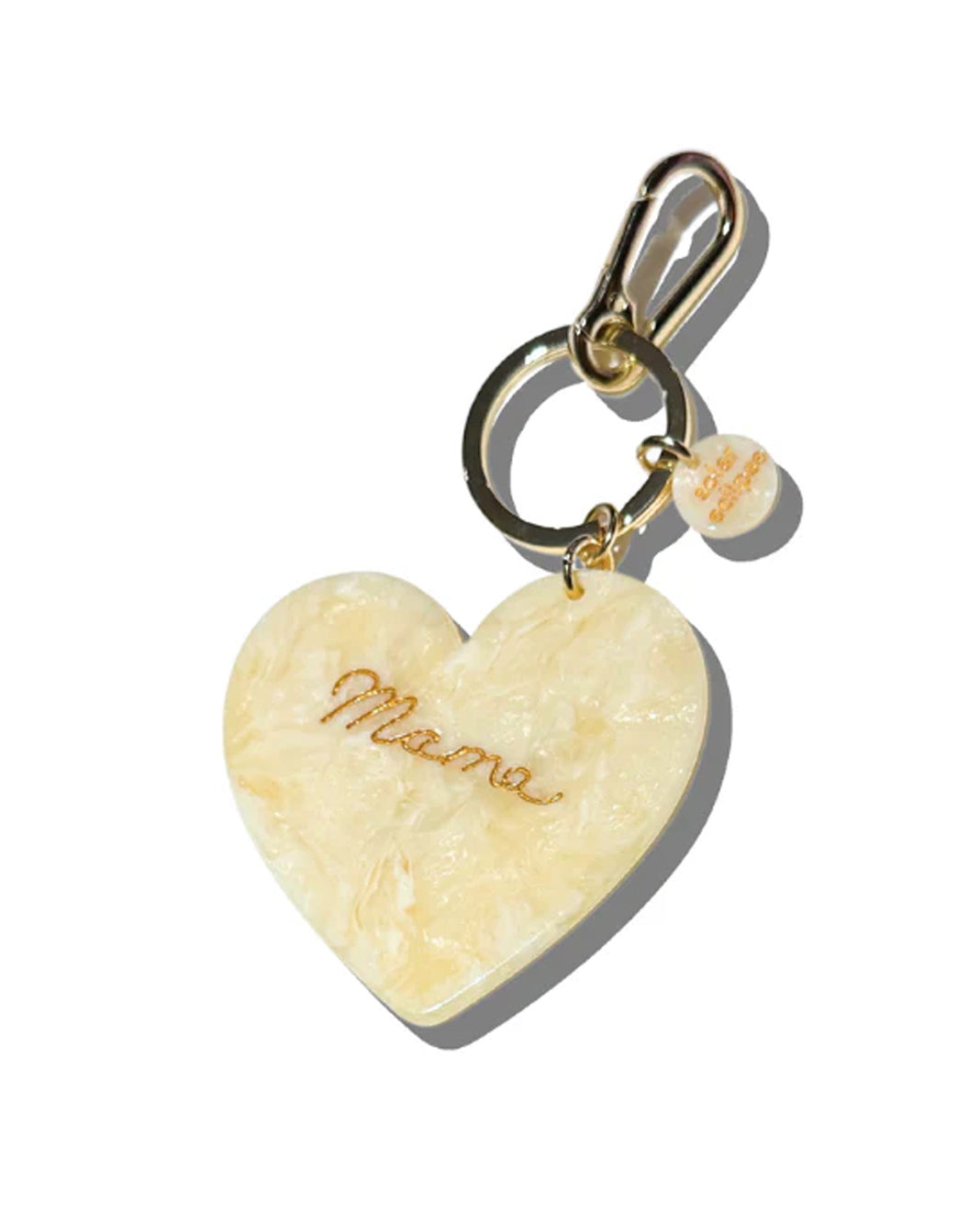 Mama Keyring - Cream