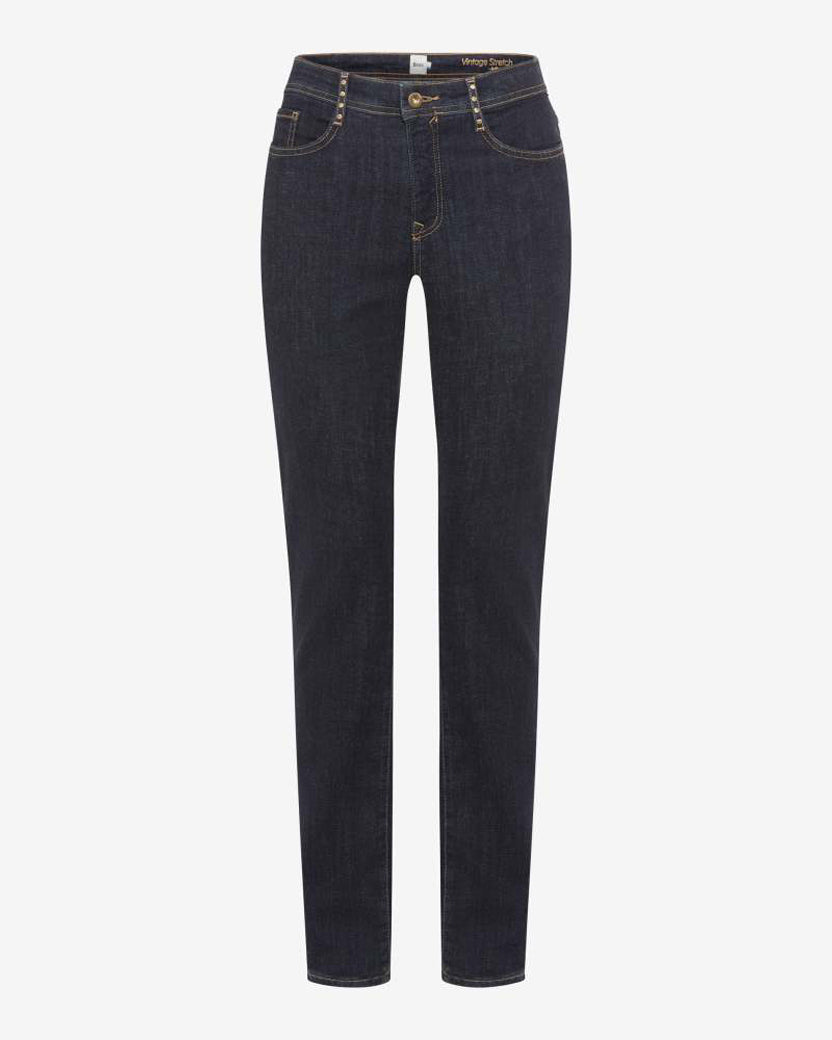 Mary Trousers - Clean Dark Blue