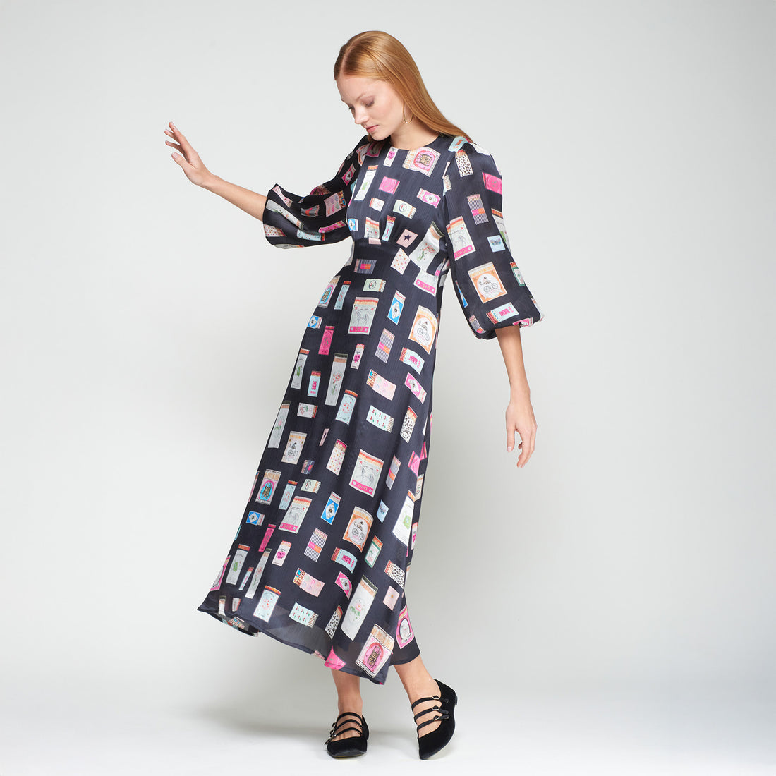 Match Box Dress - Black