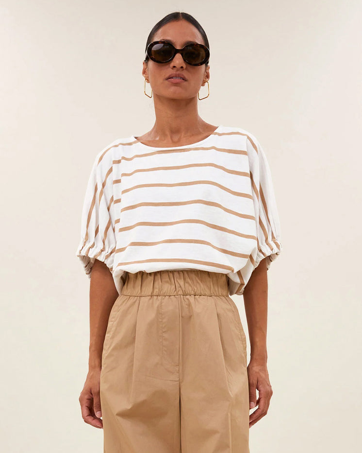 Merle Stripe Top - Desert Stripe