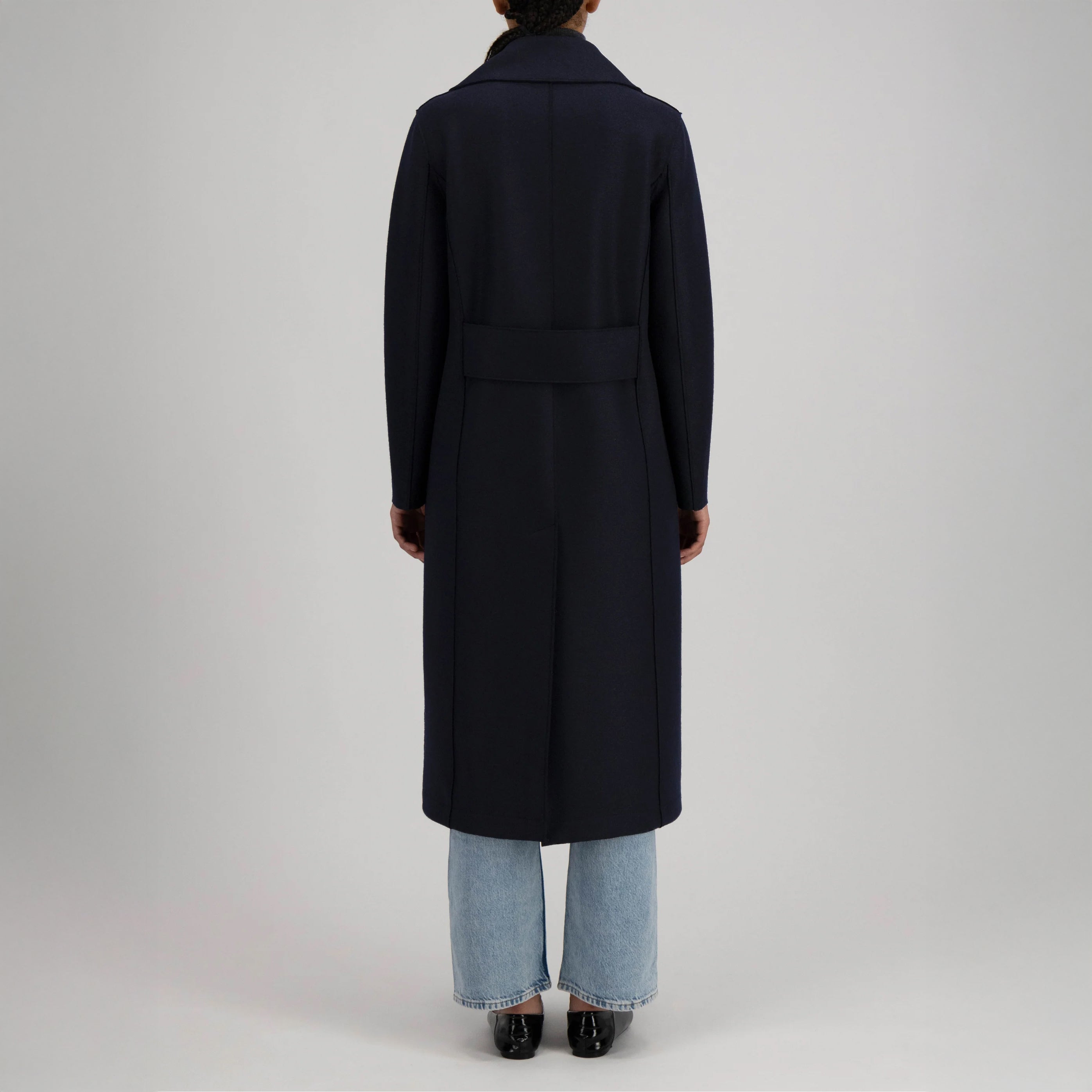 Military Coat - Navy Blue