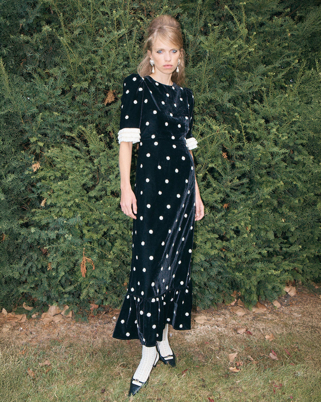 Milly Pearl Dress - Black