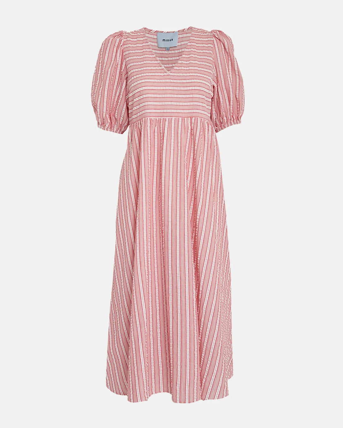 Fia Dress - High Risk Red Stripe