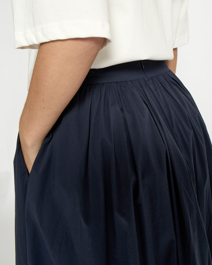 Oline Midi Skirt - Sky Captain