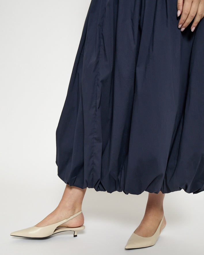 Oline Midi Skirt - Sky Captain
