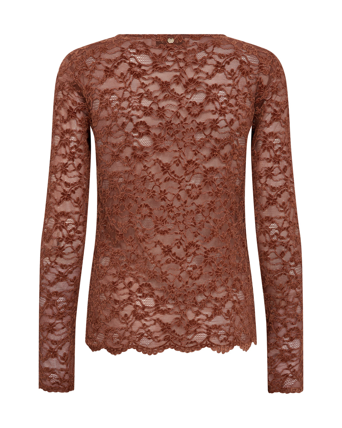 Miriel Velvet Lace Blouse - Imperial Topaz