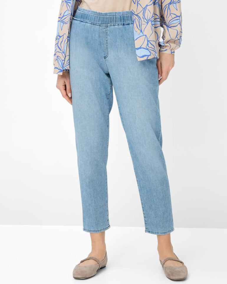 Mona S 7/8 Capri Trousers - Used Light Blue