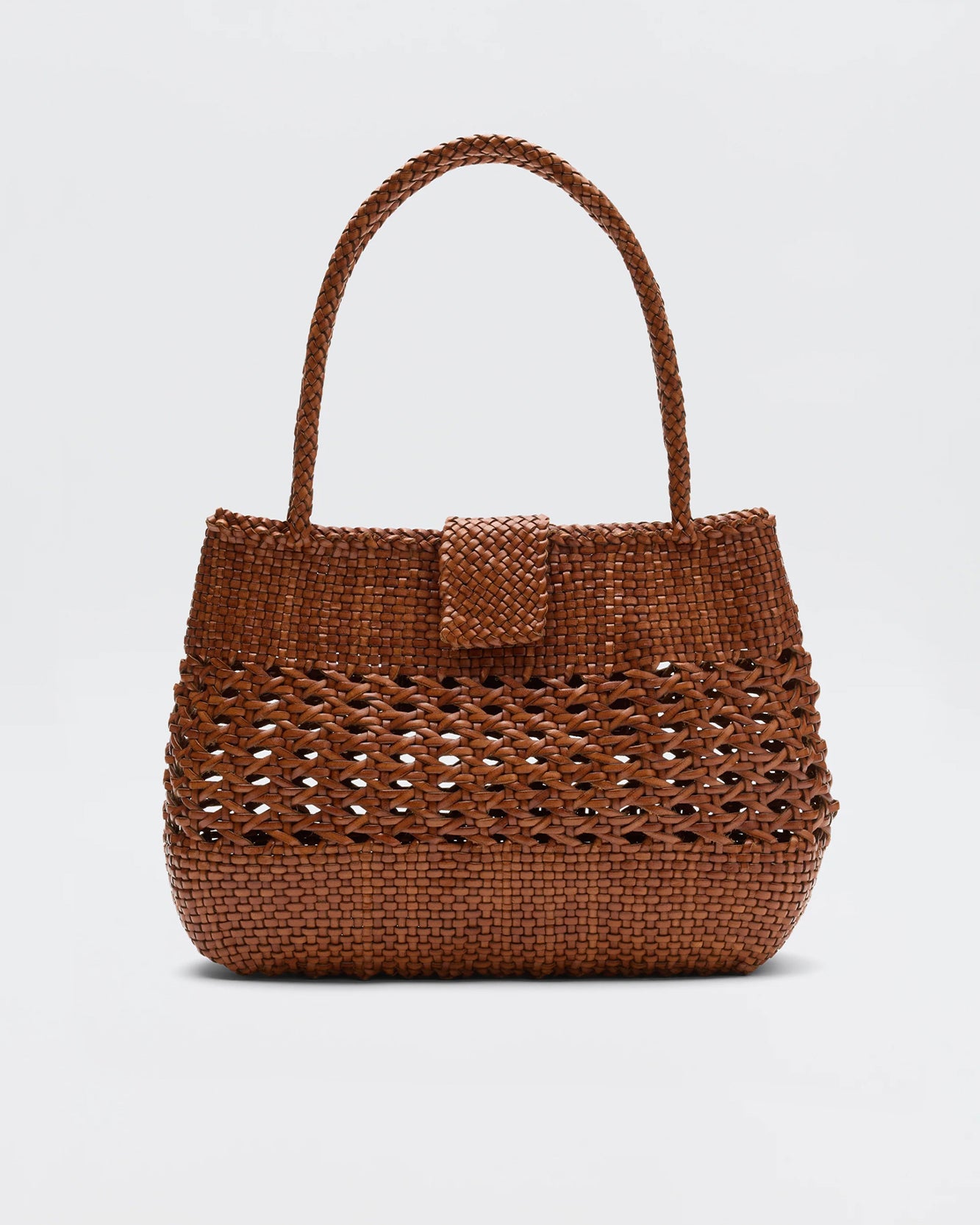 Rixo x Dragon Diffusion Niamh Leather Bag - Tan